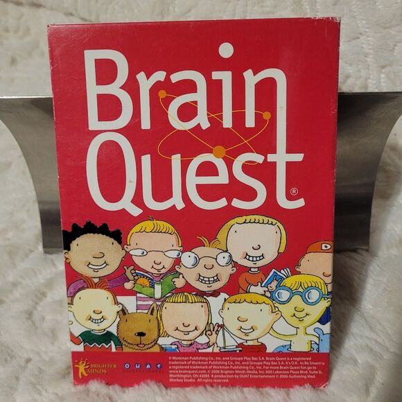 Brain Quest DVD Game Ages 6 - 8 Grades 1 - 3 No Cards 2006 - Picture 5 of 9